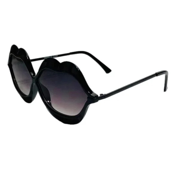6023 | Black Lip Novelty Sunglasses - Picture 3 of 5